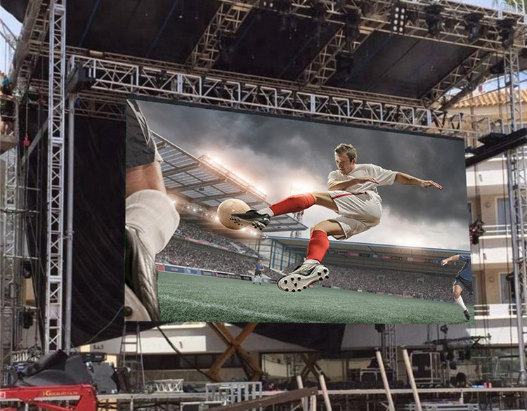 8 Scan Movable P6 Outdoor Rental Screen Led Video Wall