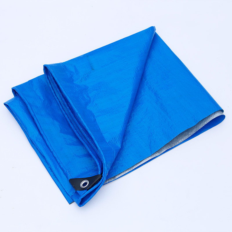 China Easy Folded PE Tarpaulin Sheet color Customized For Truck Cover / Boat Cover wholesale