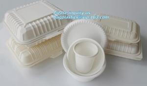 China 100% Biodegradable sugarcane pulp Lunch disposable Box bagasse food container disposable clamshell lunch box bagease pac on sale