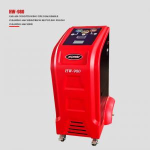 China Huawei 980 Recycling Car Air Conditioning Recovery Machine 750W R134a on sale