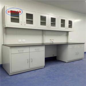China Anti Corrosion Chemistry Lab Furniture Cabinets Moistureproof Floor Mounted wholesale