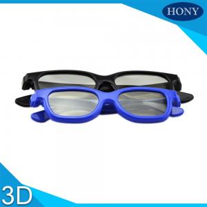 Cinema Disposable 3D Glasses Kids Frame With Circular Polarized Lenses One Time Use