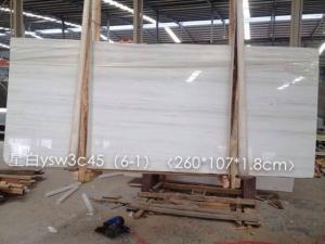 China Natural marble Slab /Marble big slab /White marble slab /Star White Marble on sale