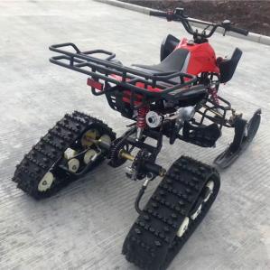 China 125cc Adult Track Snow ATV with 3.5L Iron Oil Tank and 12v9h Battery Specification wholesale