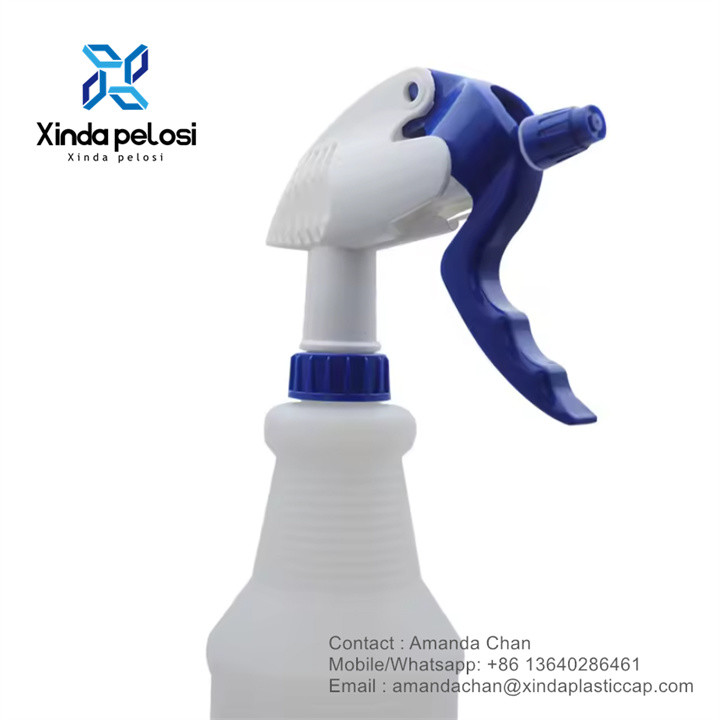 PP Hand Press Mist Trigger Sprayer Big Gun Cleaner Gun Garden Watering Pump