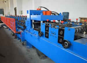 China 380V C Shape Purlin Roll Forming Machine With Automatic Punching Holes on sale