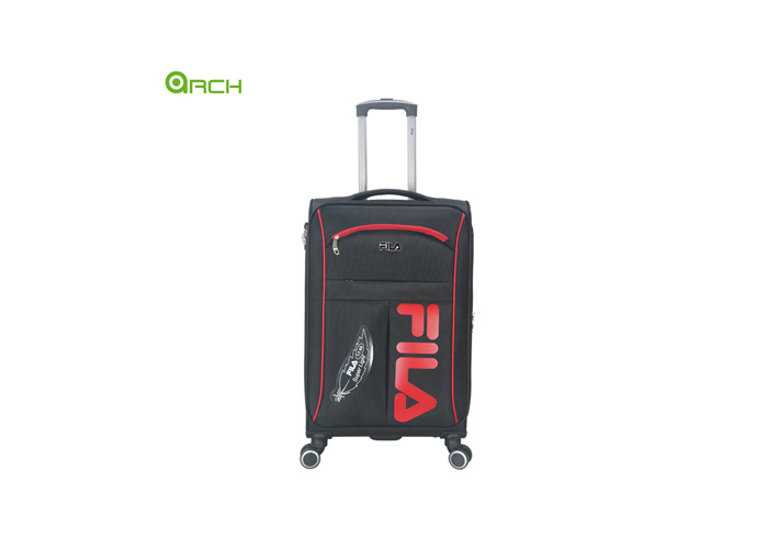 1680d Trolley Case with Two Front Pockets and Spinner Wheels