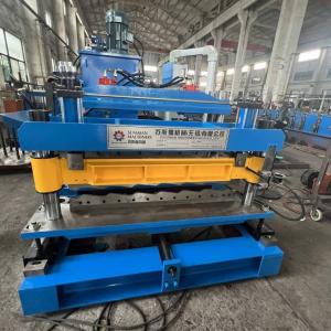 China 1220mm Width Galvanized Roof Metal Tile Making Machine Roof Tile Roll Forming Machine wholesale