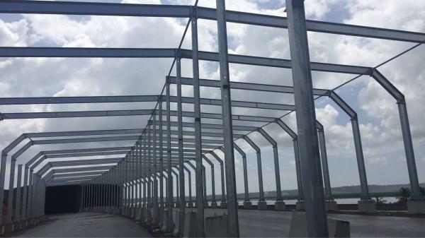 Heavy Structural Steel Frame Construction Building Engineering Railway Steel