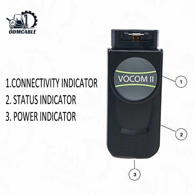 Heavy Duty Truck 2.8.150 for VOCOM II Vocom2 mini Diagnostic Tool Truck Bus excavator diagnostic tool+xplore
