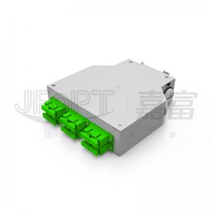 China CATV DIN Rail Fiber Optic Termination Box 2-24 Cores Double Layer on sale