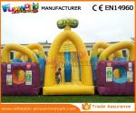 Yellow Boot Camp Tunnel Toys Indoor Obstacle Course Waterproof 0.55 mm PVC