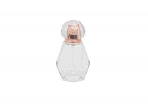 China Crystal Clear 50ml Thick Wall Makeup Spray Bottle For Perfume Package on sale
