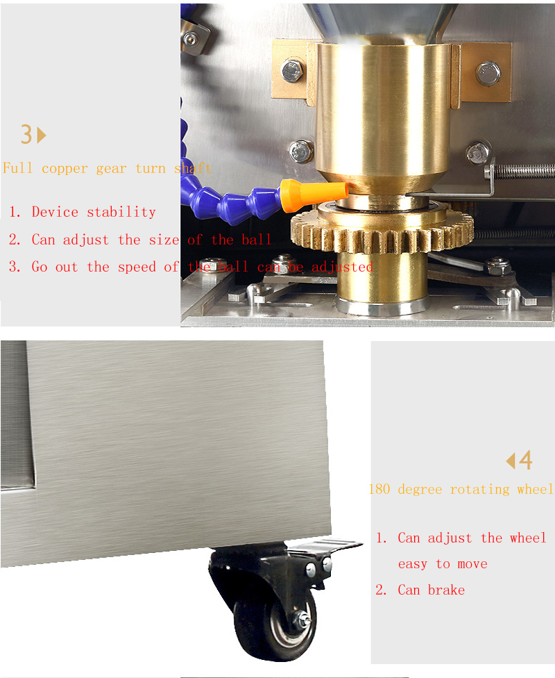 Professional Mini Meatball Ball Fish Ball Forming Machine Stainless Steel