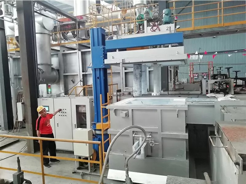 60% Degassing Efficiency Aluminum Degassing Machine Temperature Rise Less 35 °C