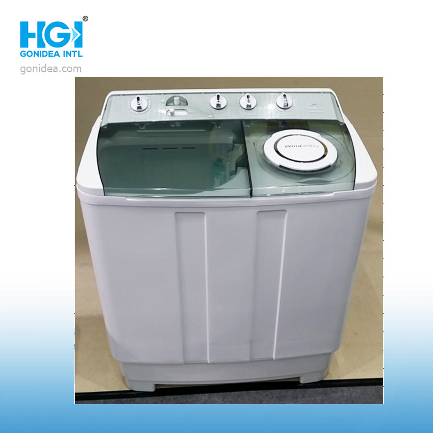 High Speed Twin Tub Semi Auto Washing Machine With Spin 9KG