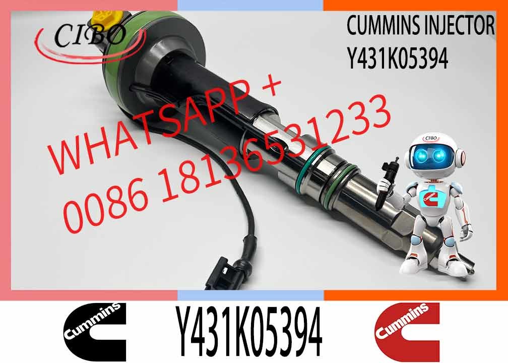 NINE Brand Diesel Engine Fuel Injector Y431K05394 Common Rail Injector Y 431 K05 394