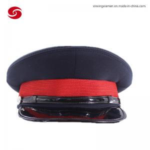 China Customized Design Embroidery Army Military Peaked Cap Anti Static wholesale