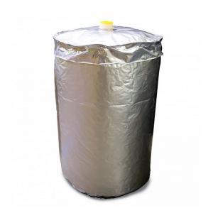 China Chemical foil liner bags, Factory Custom Round Bottom Aluminum Foil Liner Bags For Drum Liner Aluminum Bag wholesale