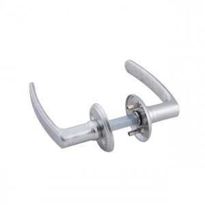 China AISI 304 Stainless Steel Door Handle Chrome Finished Zinc Alloy Door Handles wholesale