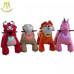 Hansel kids' amusement park kids and adults plush animal horse electric scooter