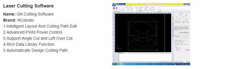 CNC Tube Laser Metal Cutting Equipment Sheet Special Galvanized Sheet 1000W