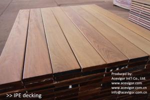 China Outdoor IPE Decking wholesale