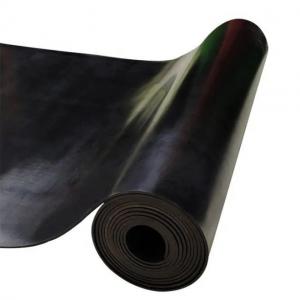 China Custom Non-slip Rubber Sheeting Board Industrial Rubber Mat with 4MPa Tensile Strength wholesale