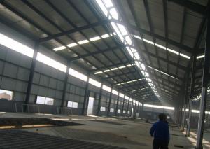 China Industrial Steel Structure Plant , Insulated Steel Structure Factory wholesale