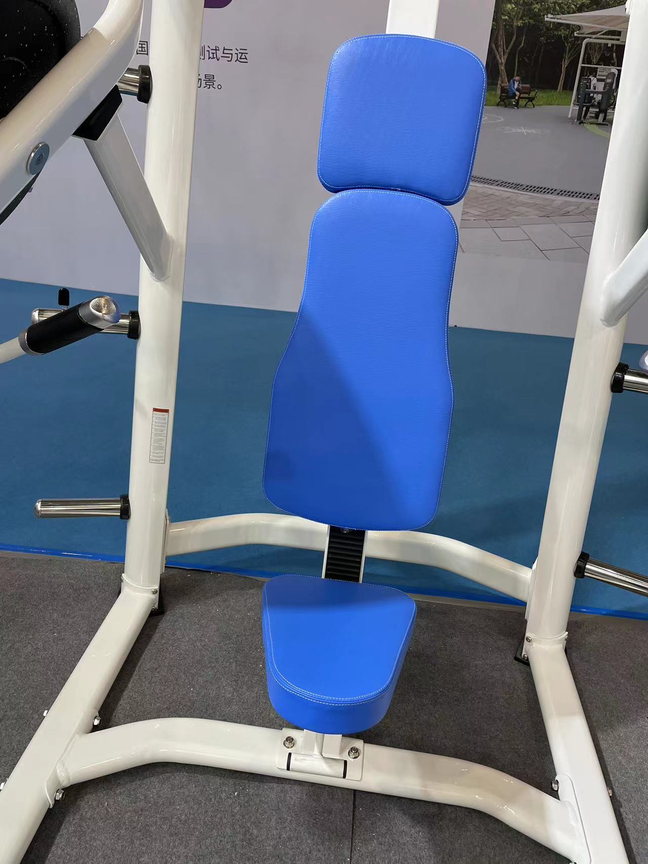 Wide Incline Chest Press Machine Gym Equipment Body Building Plate Loaded