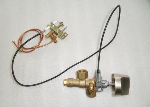 China Brass Gas Safety Valve With Piezoelectric Igniter , SV32 Gas Stove Control Valve wholesale