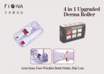 private label dermaroller 4 in 1 kit derma care facial derma roller micro needle
