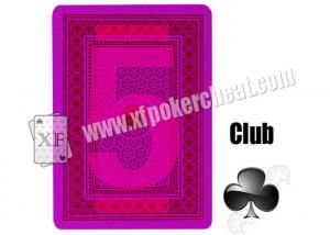 China Magic Props Invisible Playing Cards 4 Jumbo Plastic Marked With Invisible Ink Poker Cheat Contact Lenses wholesale