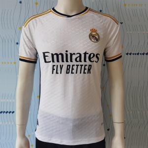 China Breathable Resilient Soccer Team Jersey Polyester 100% Football Player Jersey on sale