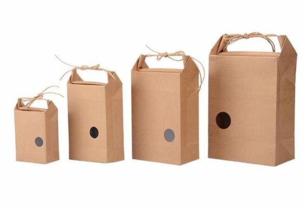 kraft rice packing bag,Custom logo rice bags stand up colorful printing kraft