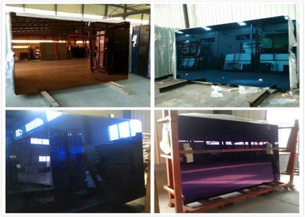 Professional Plain Mirror Glass , Custom Mirror Glass ISO 9000 CE Approved