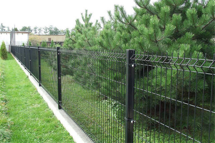 Pvc Coated 6mm 3d Welded Wire Fence For Highway
