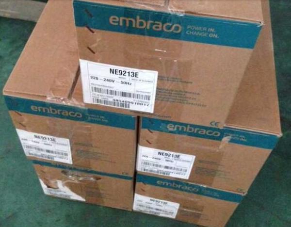 1 Phase Embraco / aspera refrigeration compressor 1 Ph NEU2178GK with gas R404a