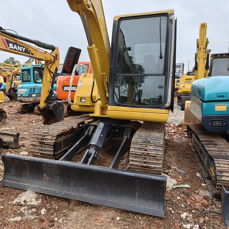 PC60-7 6T Used Komatsu Excavators Secondhand Komatsu Crawler Excavator