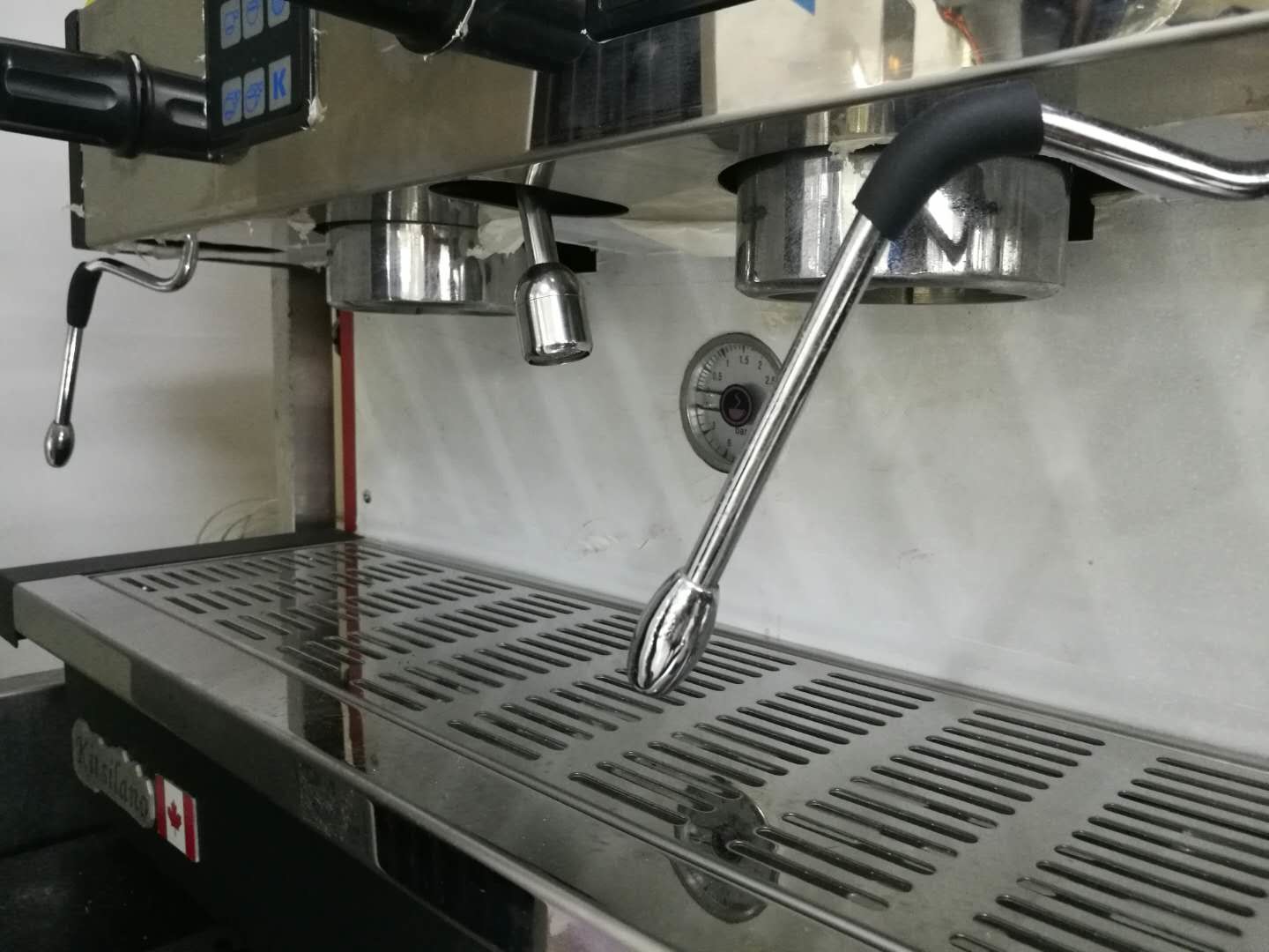 Kitsilano Semi-Automatic Coffee Machine, Snack Bar Equipment Espresso Vacuum Coffee Maker for Café Shop