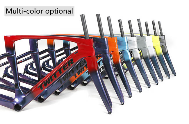 EPS Technology OEM Road Bike Frame , Full Carbon Bike Frame With ISO9001