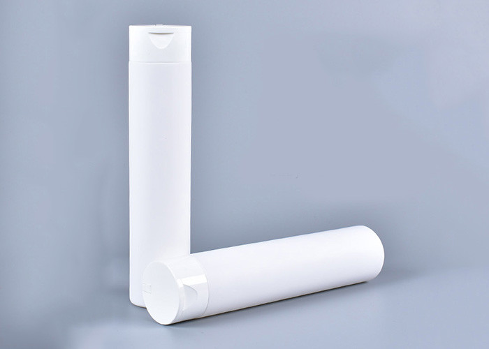 300ml HDPE Matte Black Plastic Cosmetic Bottles With Flip Top Cap