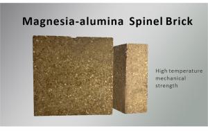 China Cement Rotary Kiln Magnesia Alumina Spinel Brick High Corrosion Resistance To Slag wholesale