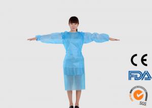 China Nonwoven Disposable Medical Garments , Blue Surgical Gown CE ISO Approved wholesale