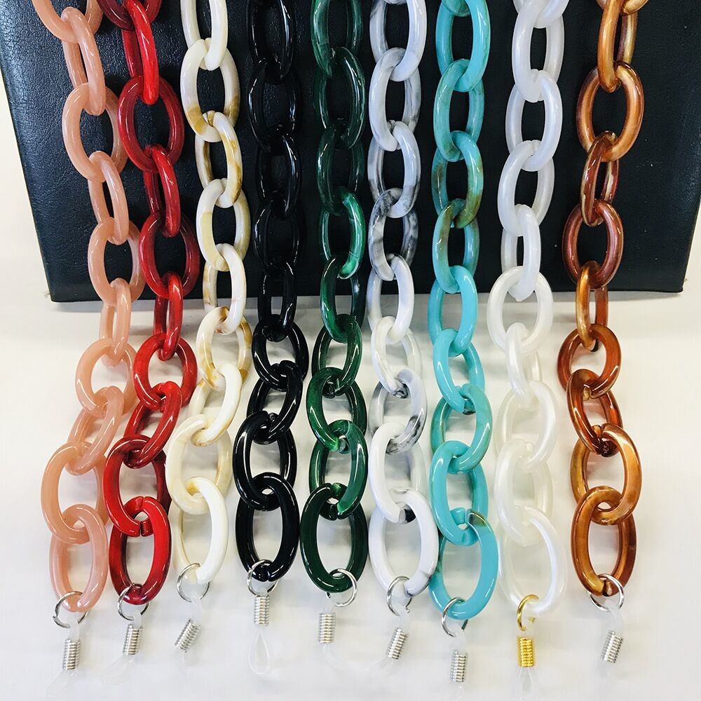European Popular Fashion Golden Color Glasses Accessories chain Mask Chain For Sale