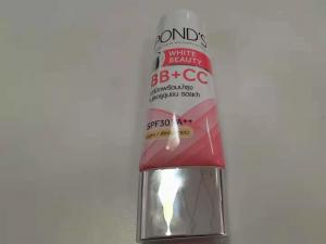 China Dia 35*100mm Offset Glossy Coating Bb Cream Flat Oval Tube on sale