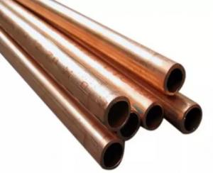 China C10100 C10200 C11000 Insulated Copper Pipe Tube Bright on sale