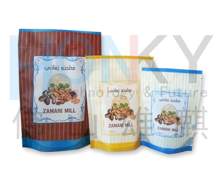 Rotary 40 BPM Filling Packing Machine For Premade Bag Pouches