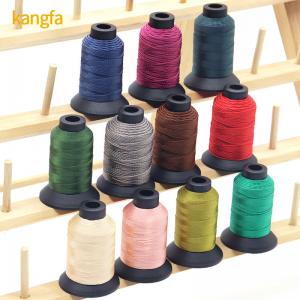 China Sample of Eco-Friendly Boho 210D Polyester Thread for Hand Woven Sewing Machine Usage wholesale