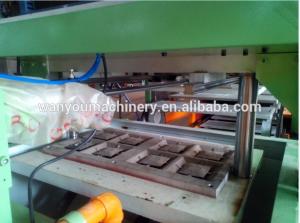 China Low Noise Paper Egg Tray Machine , Egg Box Making Machine Paper Apple Tray Making wholesale